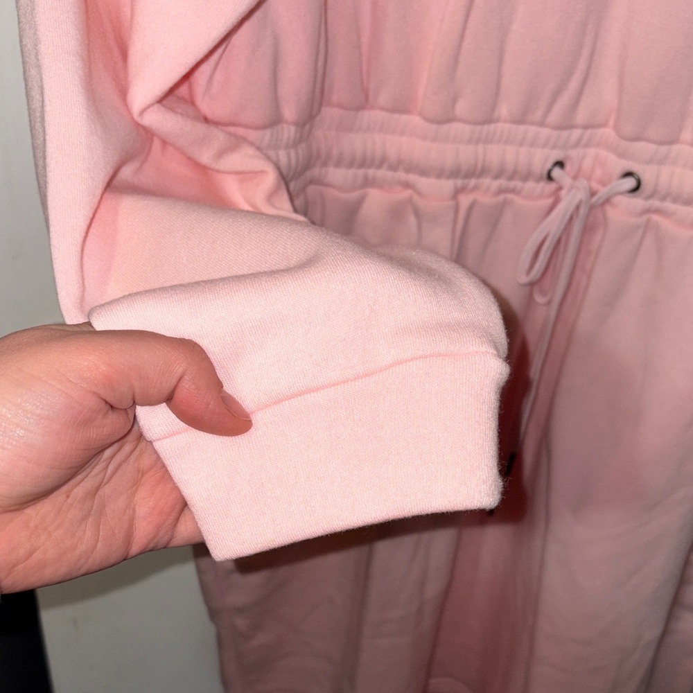 NWT 1XL Torrid Pink Long-Sleeve Hoodie Dress- AS IS - Picture 7 of 11